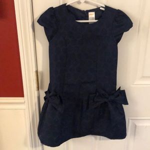 Girls Gymboree Navy Dress size 6